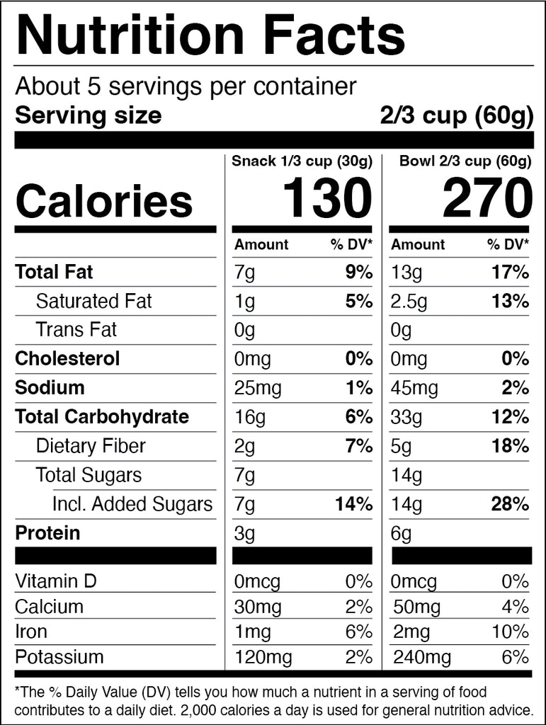 6 Bags Gluten-Free Almond Cherry Granola (+2 Free)