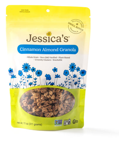 6 Bags Gluten-Free Cinnamon Almond Granola (+2 Free)