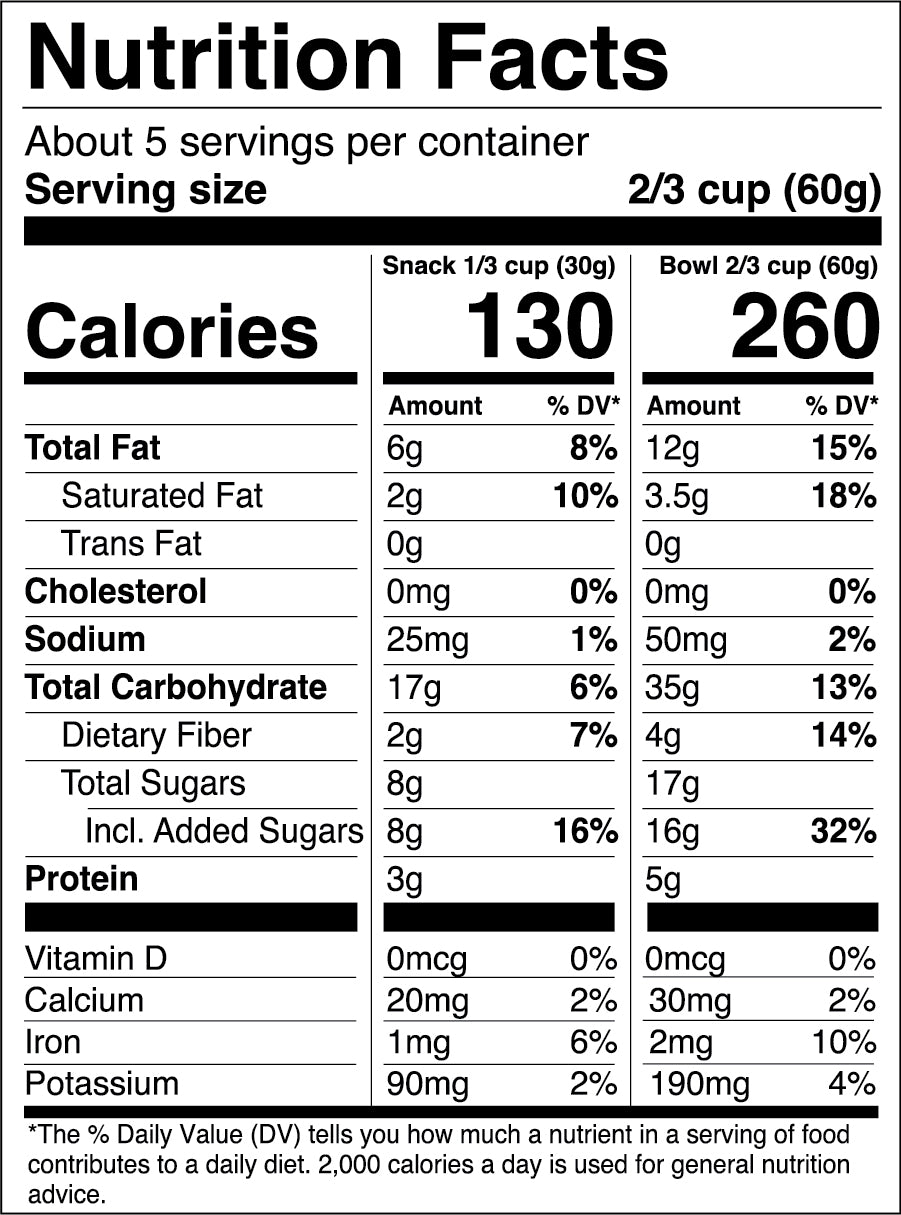 6 Bags Gluten-Free Chocolate Chip Granola (+2 Free)