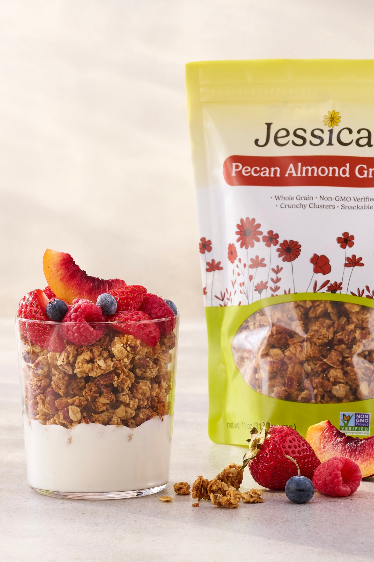6 Bags Gluten-Free Pecan Almond Granola (+2 Free)