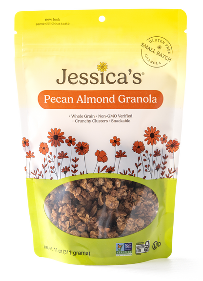 6 Bags Gluten-Free Pecan Almond Granola (+2 Free)